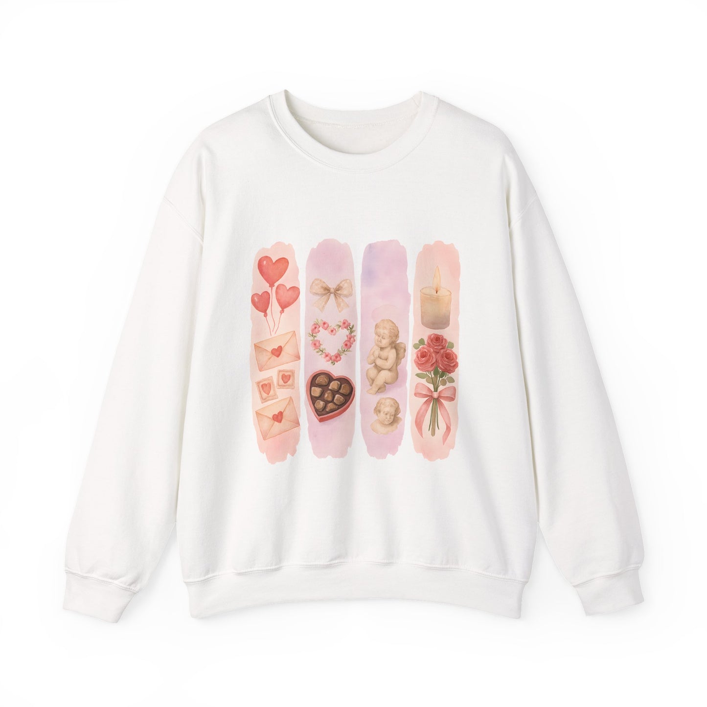Sweatshirt - valentine collage aesthetic