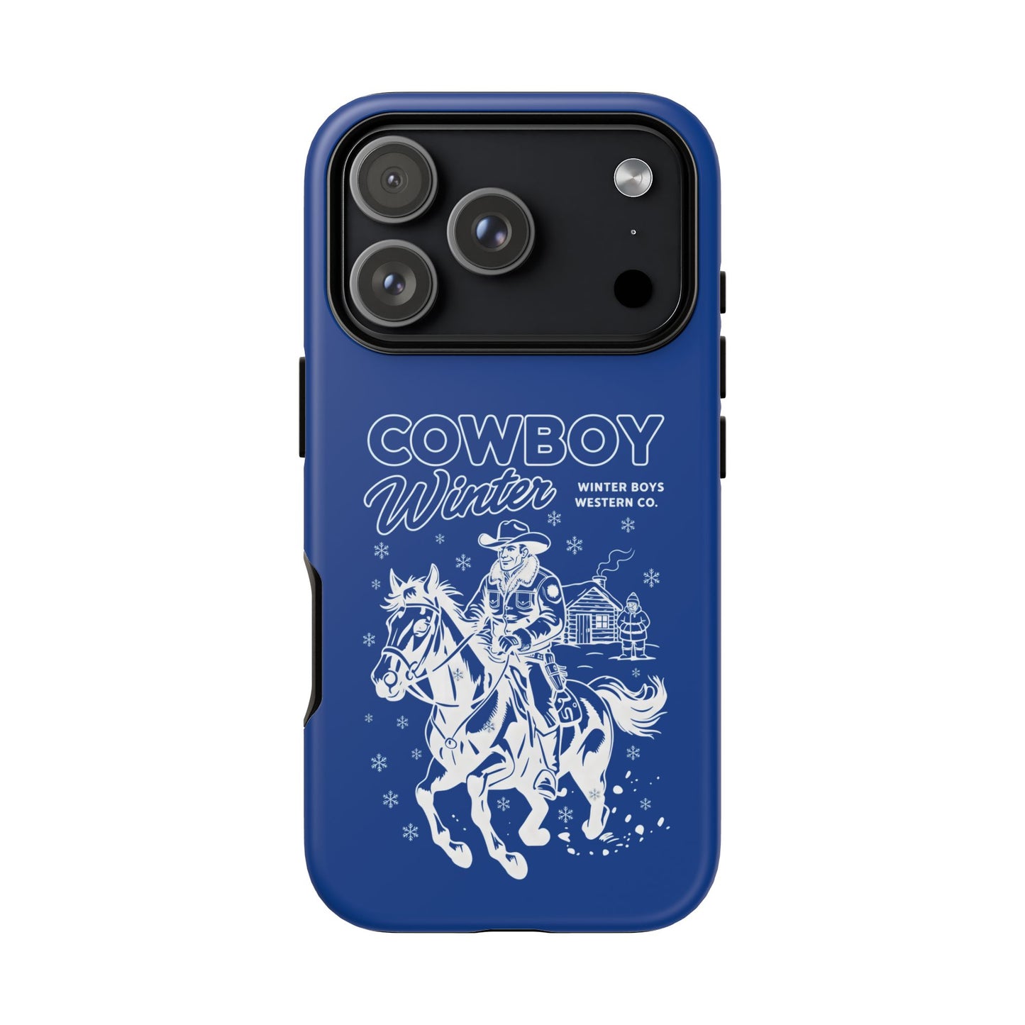 Though phone case - cowboy's Winter authentic