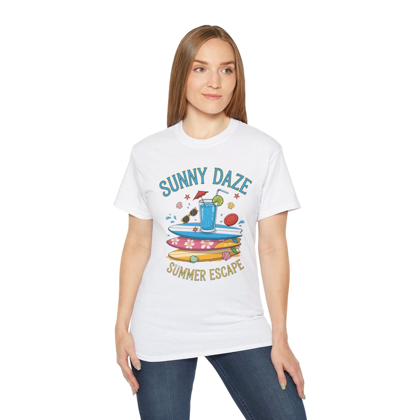 T-shirt - Sunny Daze Summer Escape Art
