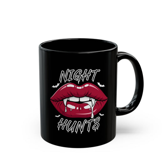 Coffee mug - Vampire Lips Night Hunts Graphic
