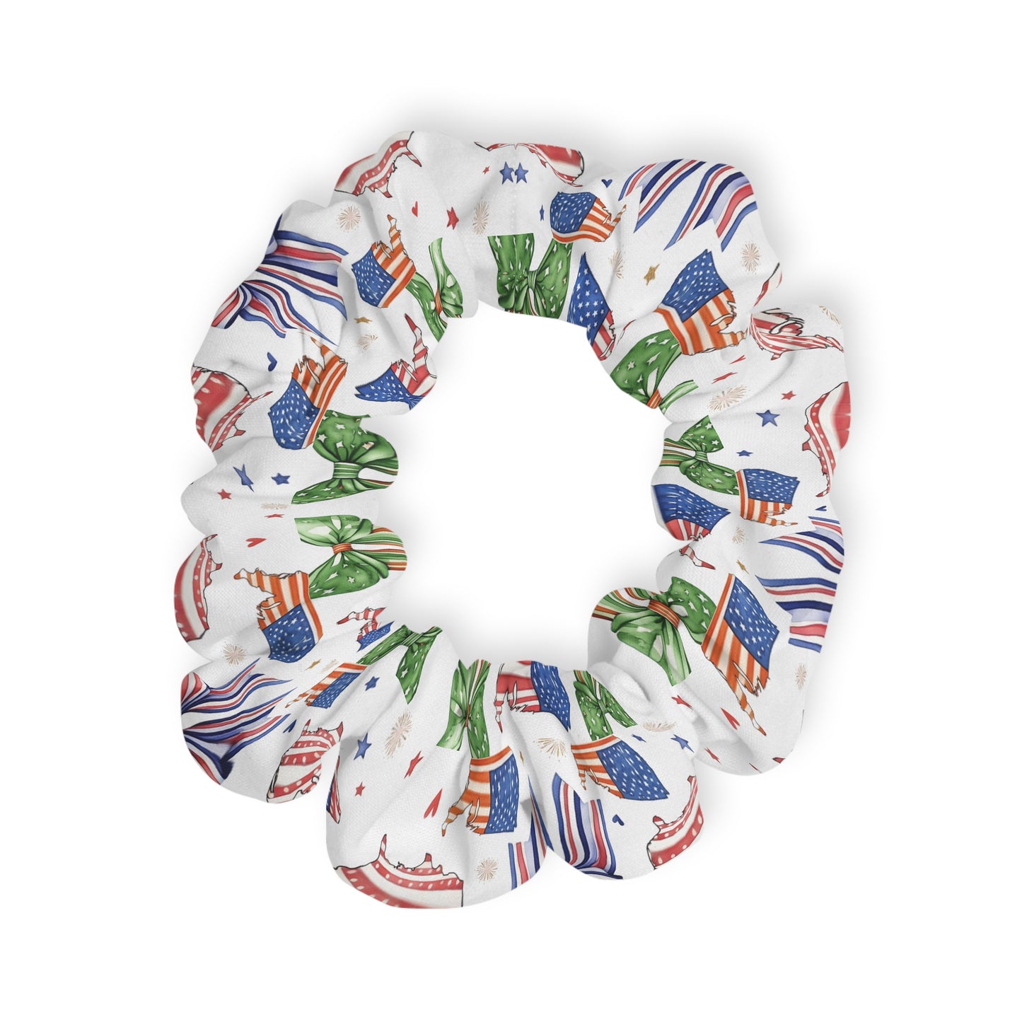 Scrunchie - USA maps and bows