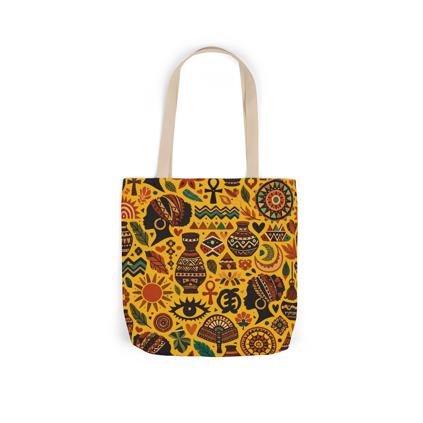 Tote bag - Boho Afrocentric Tribal Illustration Pattern