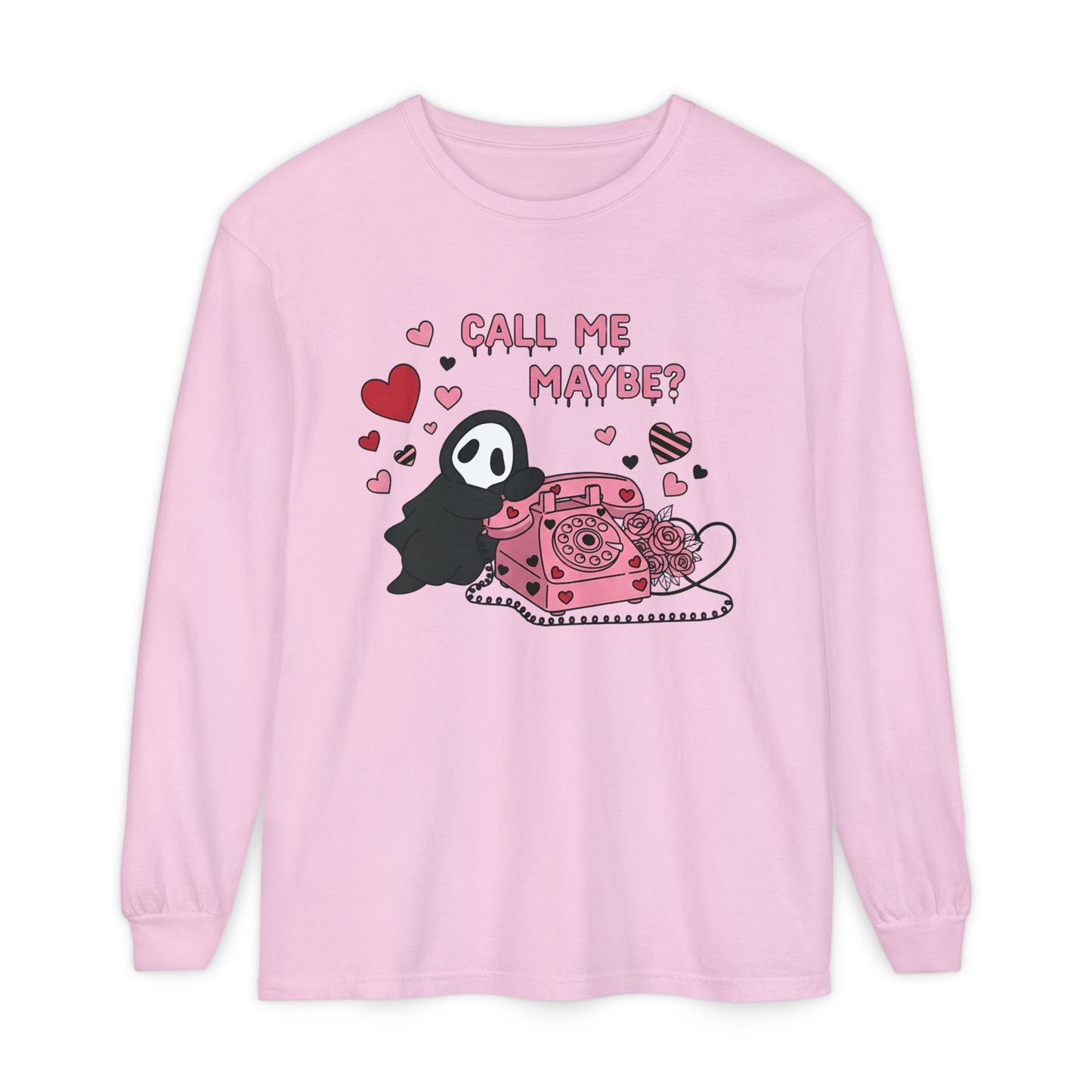 Long sleeves t-shirt - call me