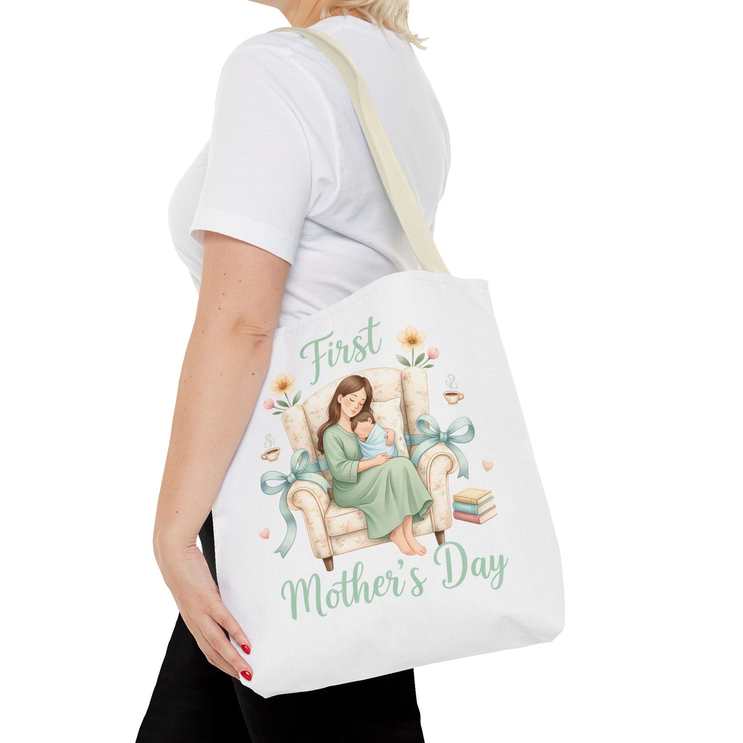 Tote bag - First Mother's Day Aesthetic Illustration