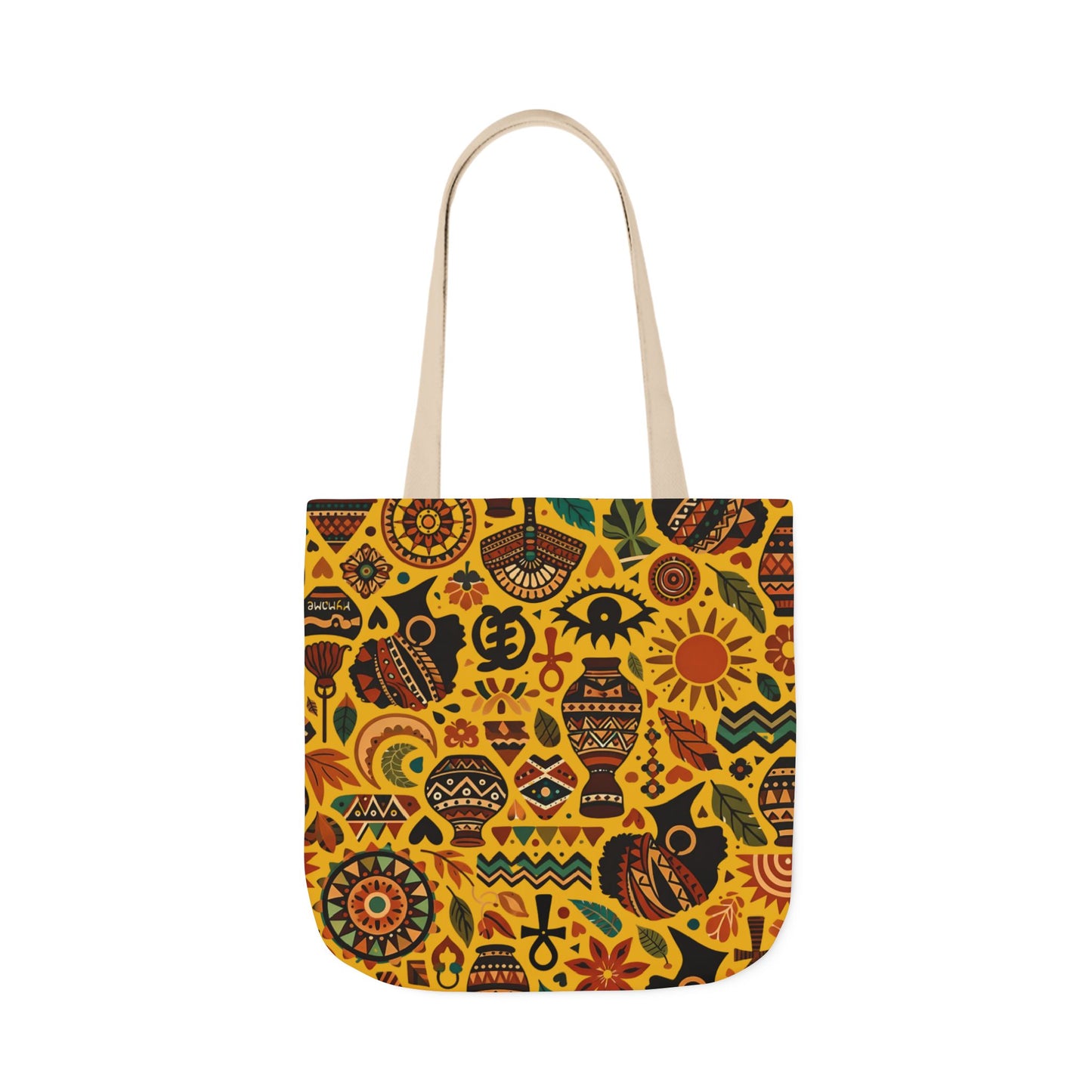 Tote bag - Boho Afrocentric Tribal Illustration Pattern