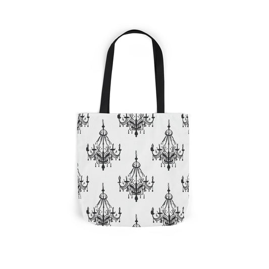 Tote bag - gothic chandeliers pattern