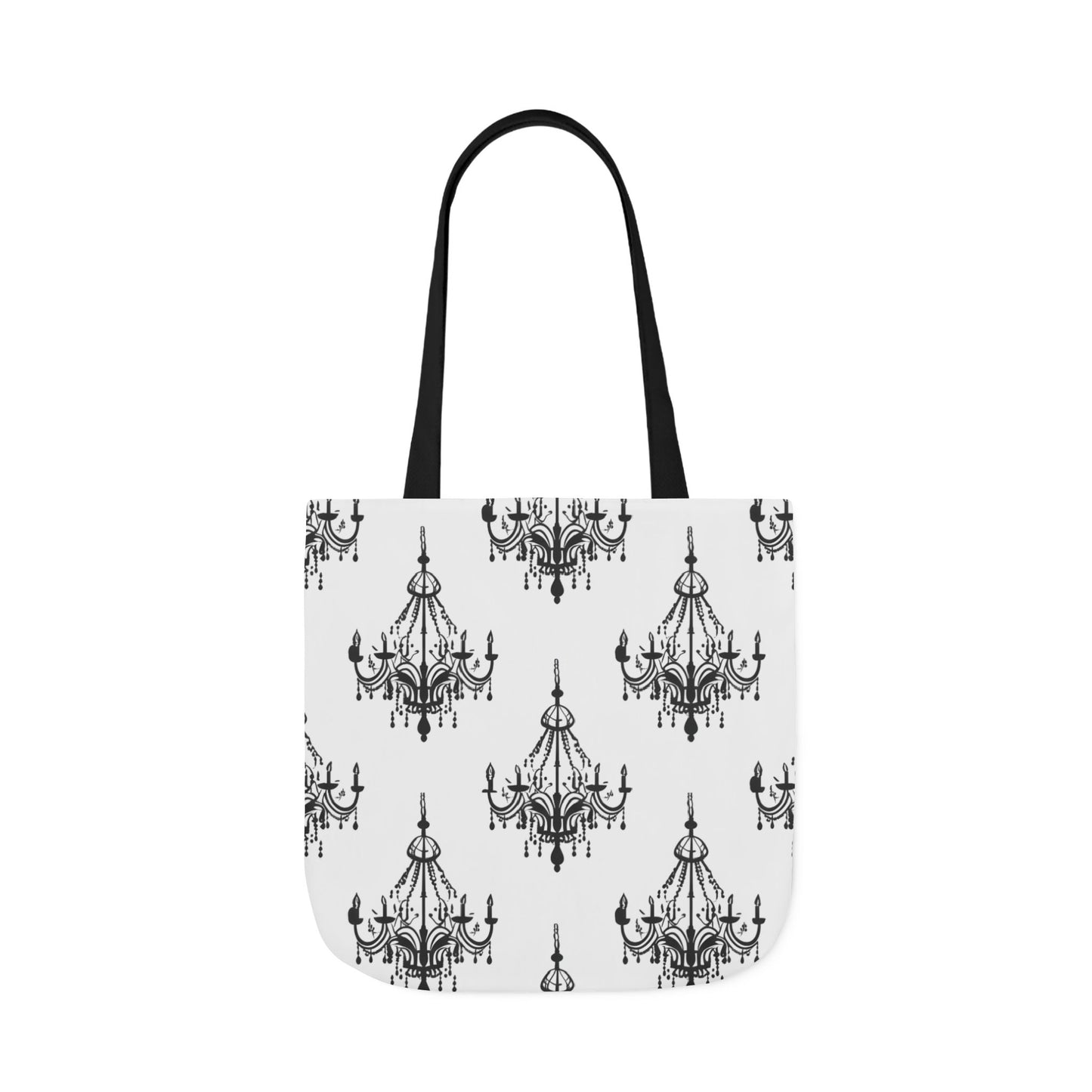 Tote bag - gothic chandeliers pattern