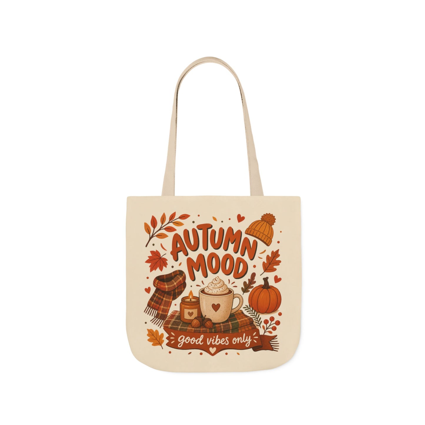 Cute Autumn Aesthetic tote bag Design for Fall Lovers and Cozy Season