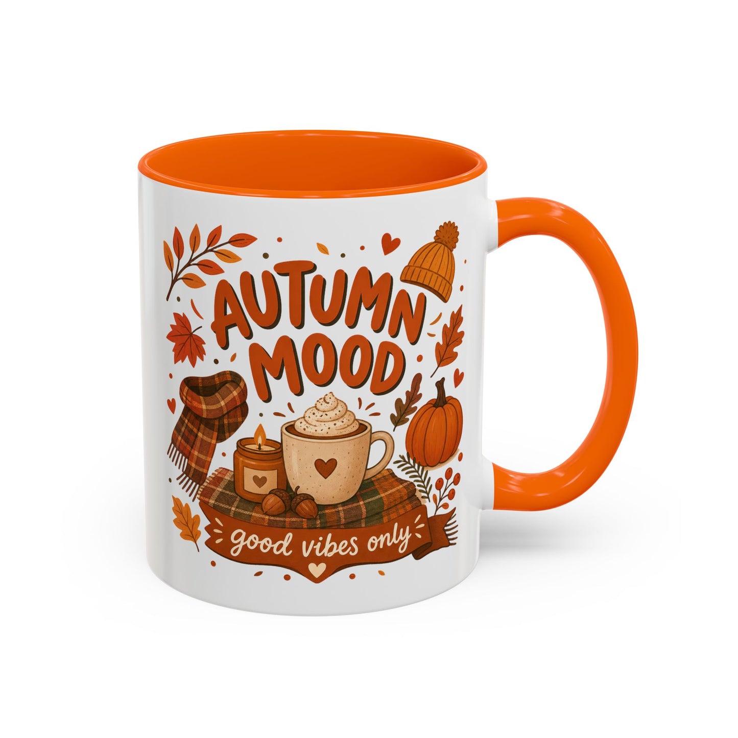 Cute Autumn Aesthetic coffee Mug Design for Fall Lovers and Cozy Season