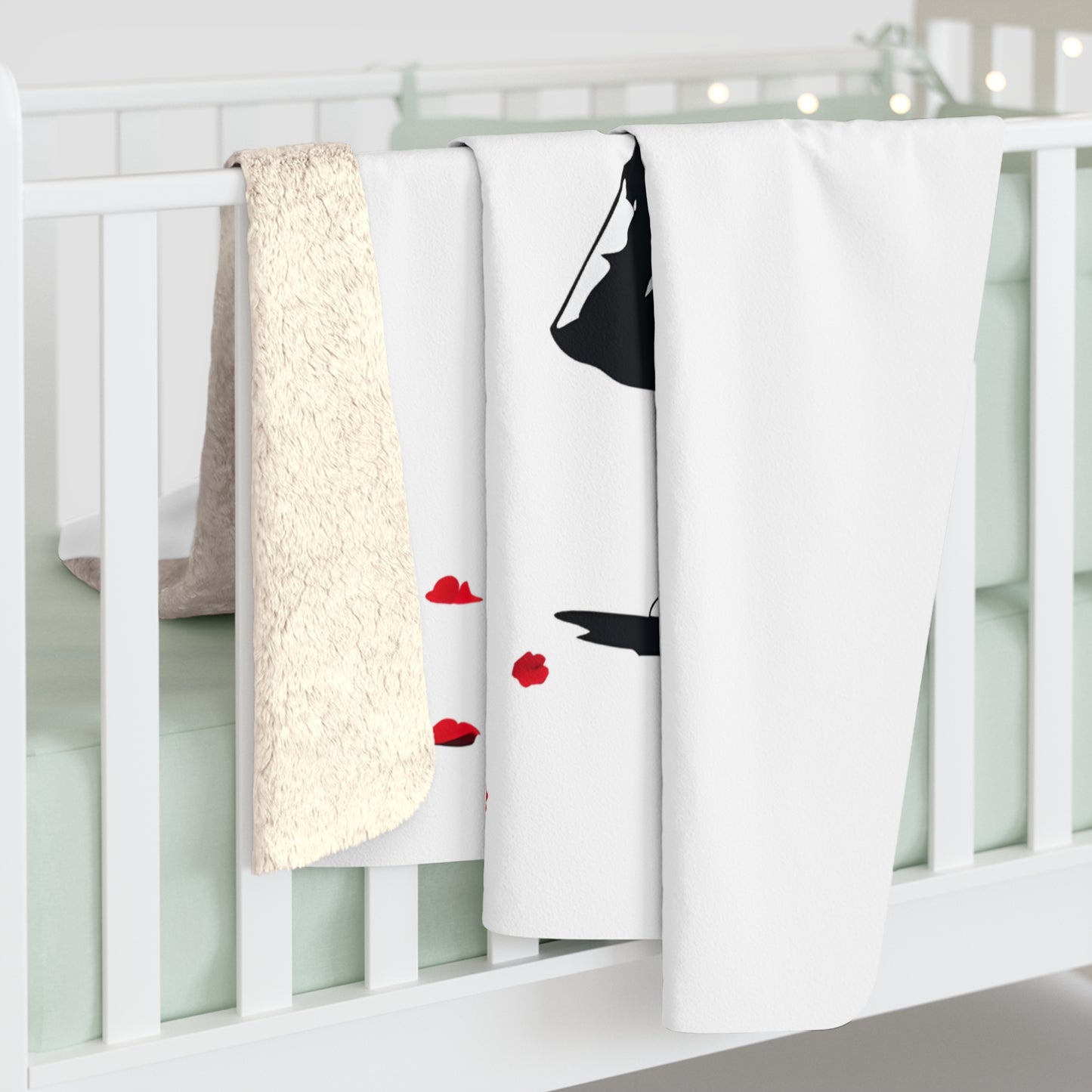 Sherpa Blanket — be mine balloon
