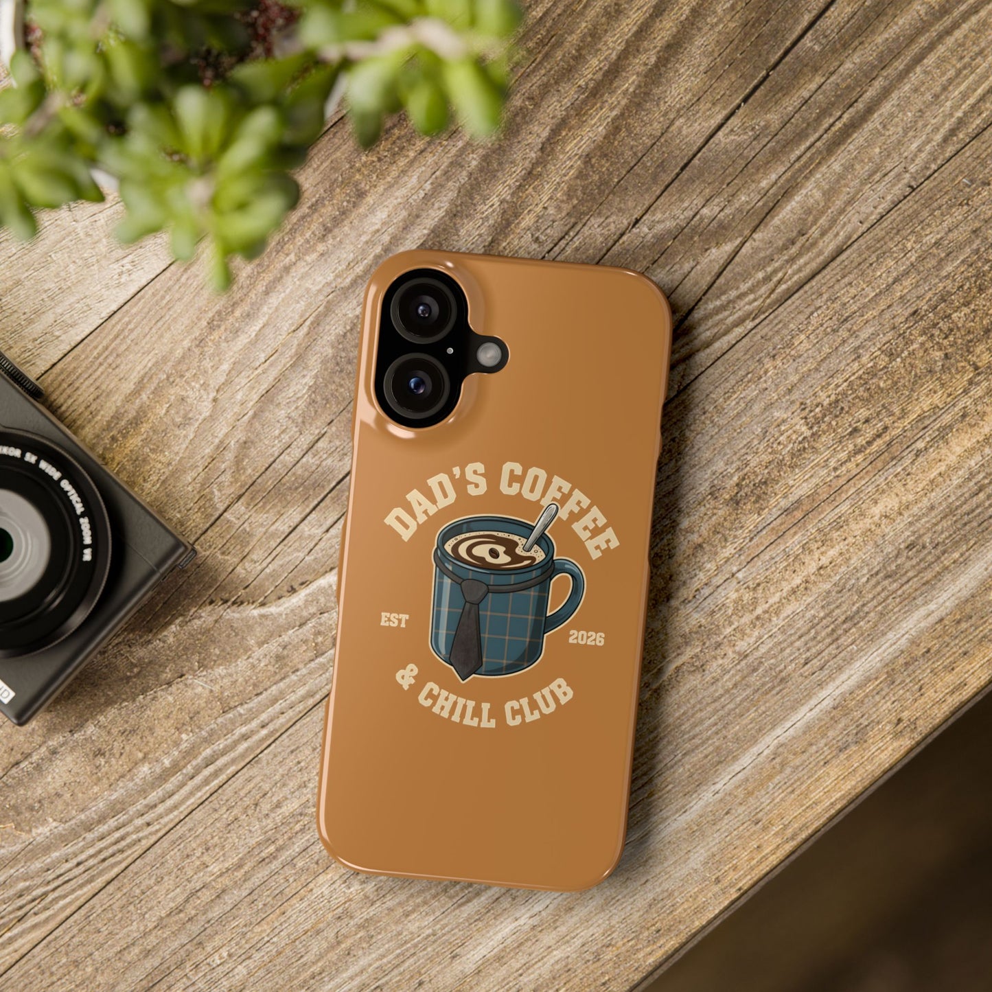 iphone 16 slim case - 2026 Father’s Day Coffee Logo