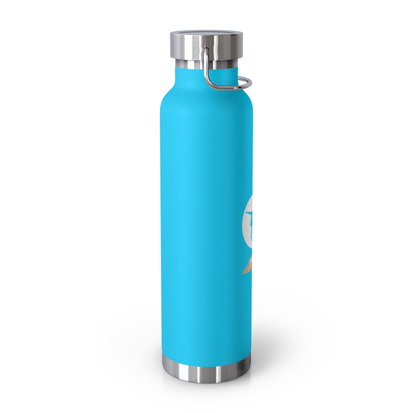 Insulated water bottle - the winter full moon skater