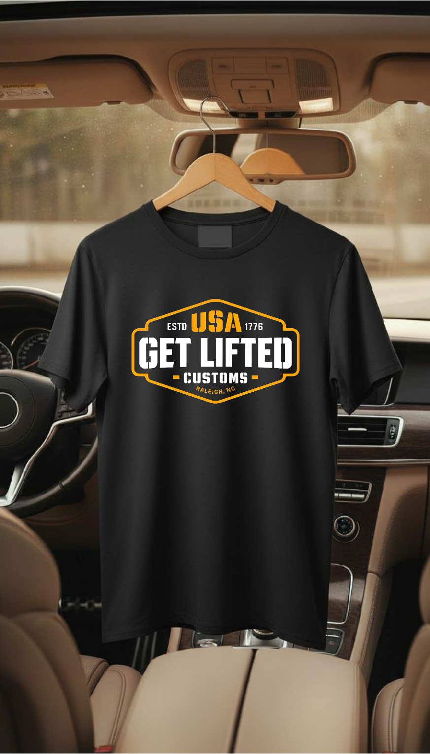 T-shirt - USA lifted logo