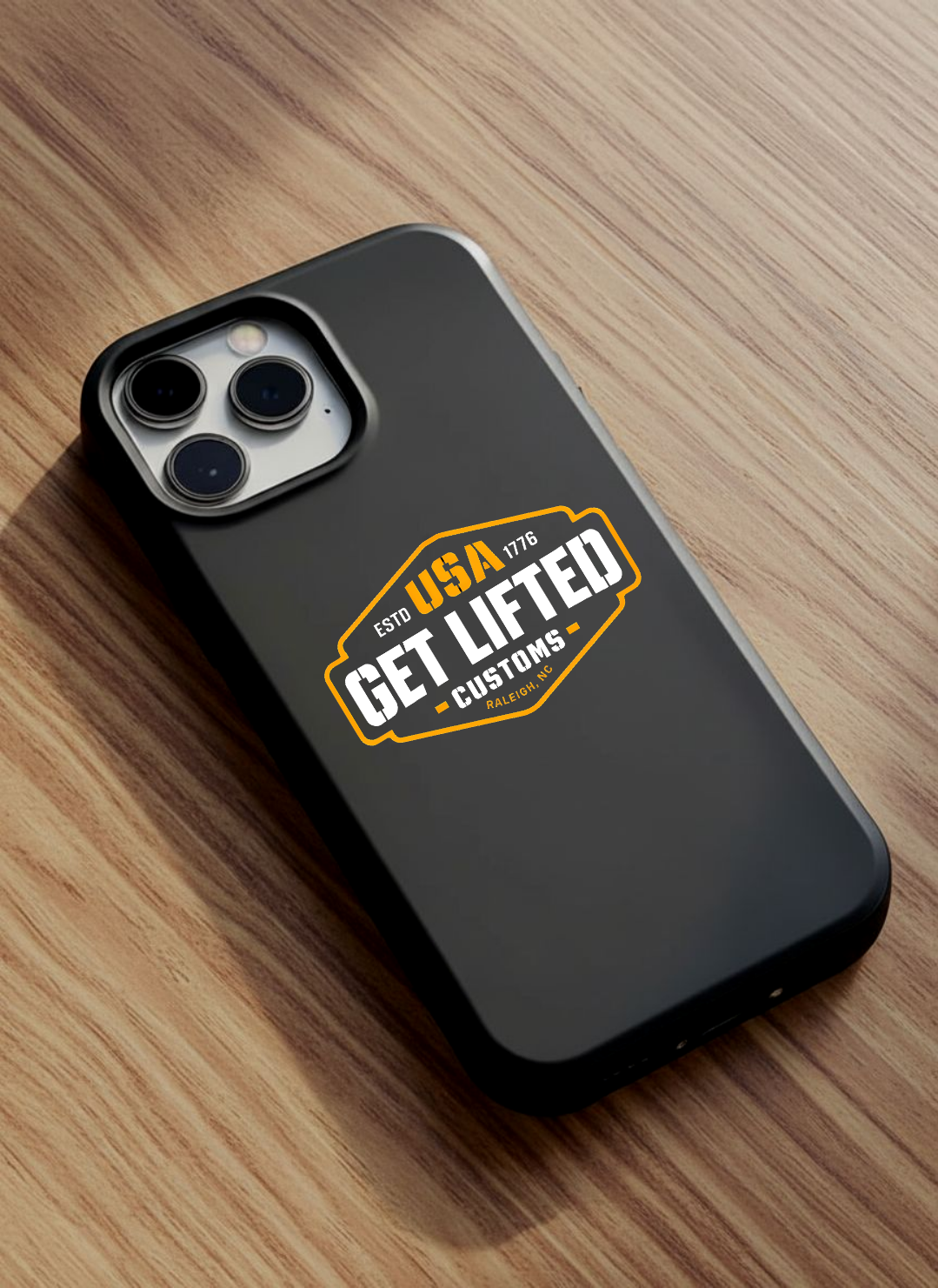 Iphone slim case - USA lifted logo