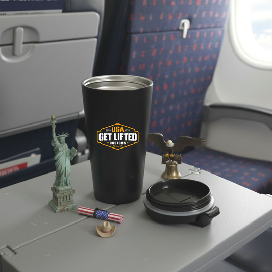 Travel mug - USA lifted logo