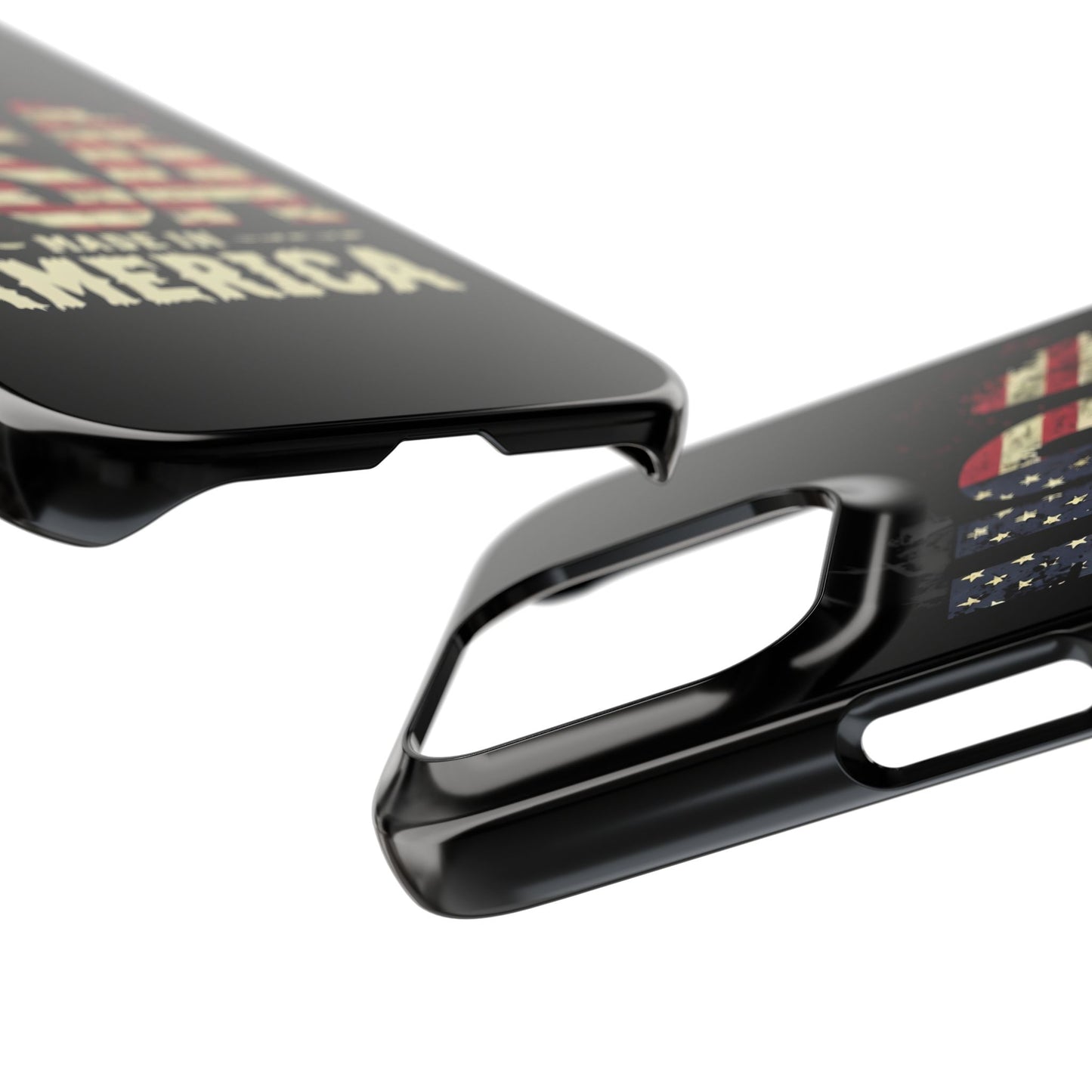 Iphone slim case - vintage made in USA