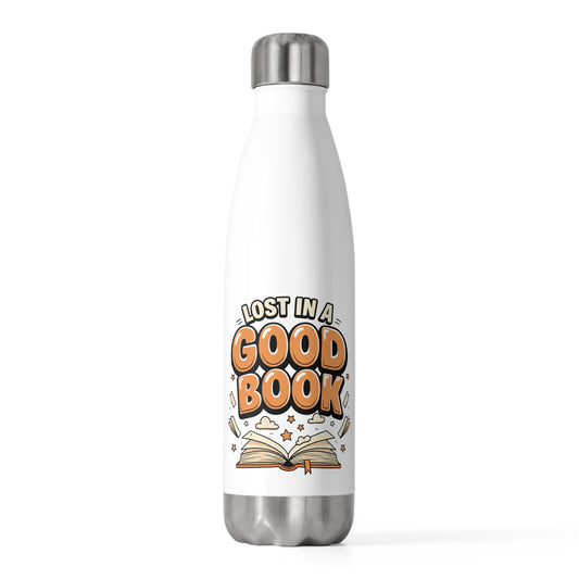 Insulated bottle - Lost In A Good Book