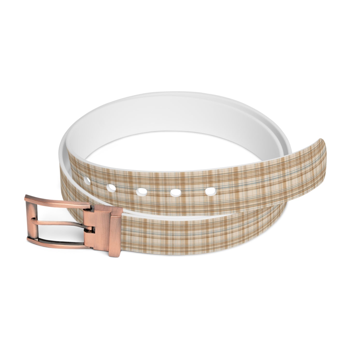 Belt - Elegant Beige Tartan Seamless Tile