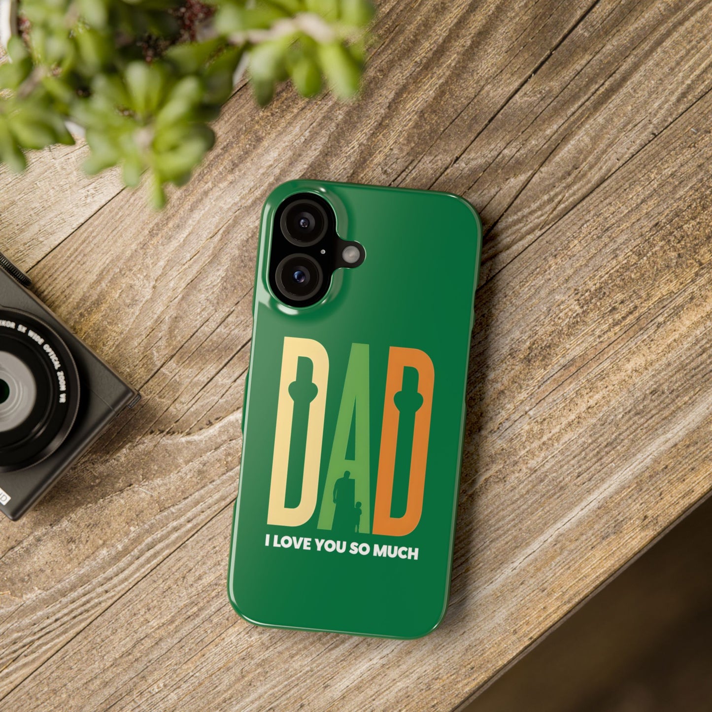 Iphone 16 slim case - Retro Minimalist Dad Gift Design