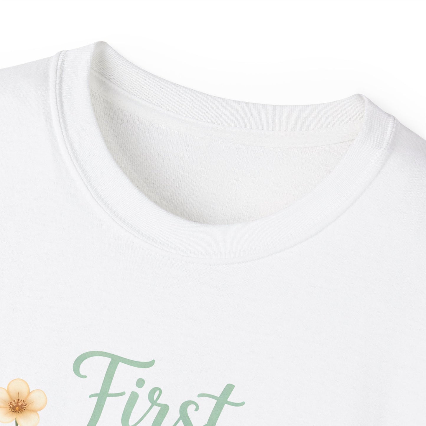 T-shirt - First Mother's Day Aesthetic Illustration