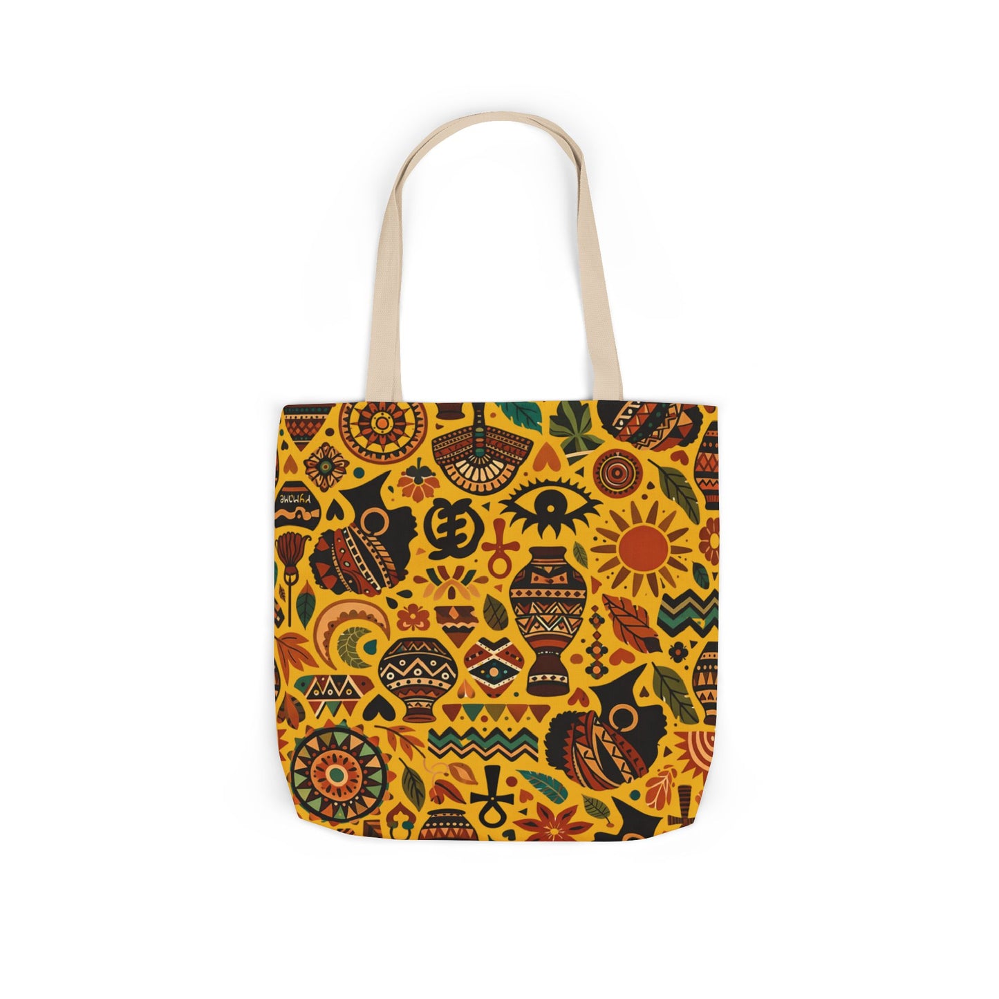 Tote bag - Boho Afrocentric Tribal Illustration Pattern
