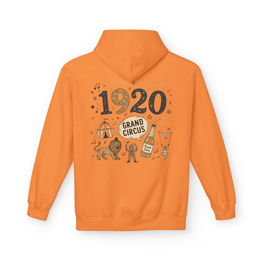 Hoodie - Vintage 1920 Grand Circus Illustration