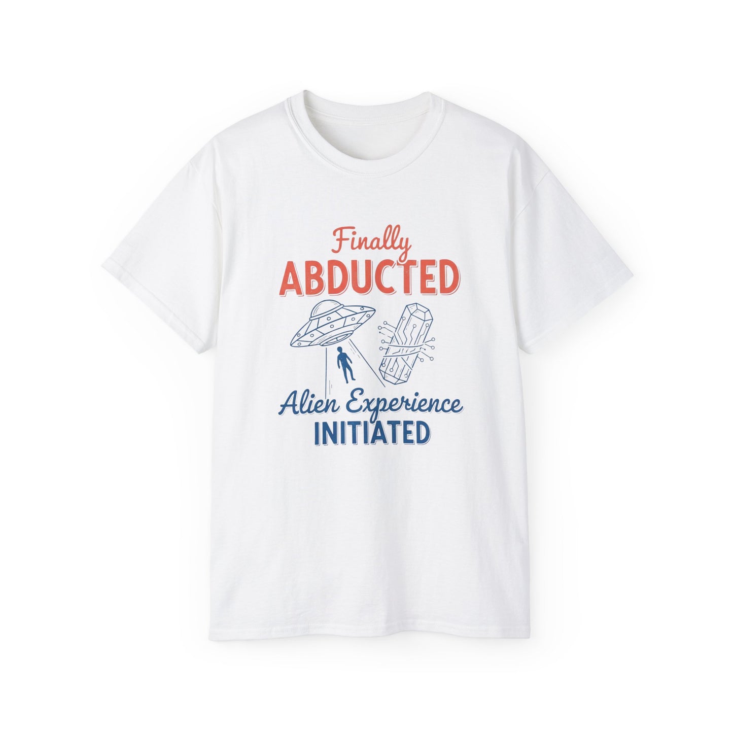 T-shirt - Vintage Humorous Alien Abduction Art