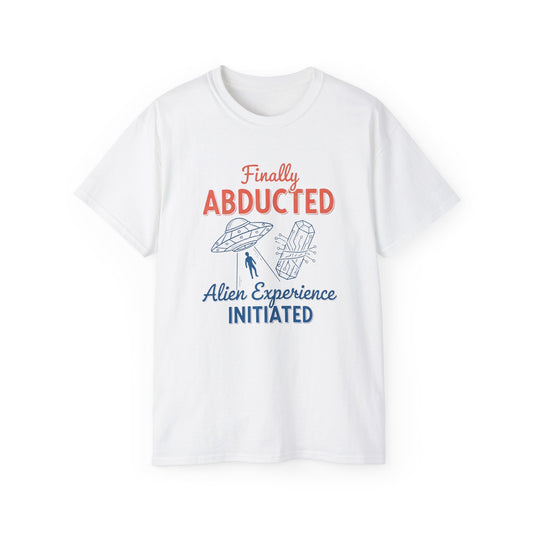 T-shirt - Vintage Humorous Alien Abduction Art