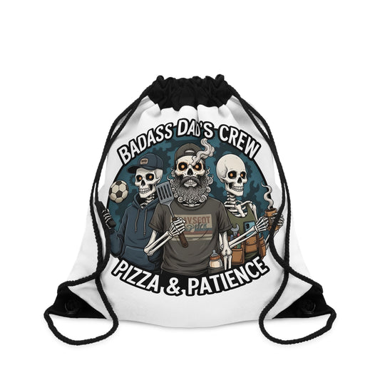 Drawstring bag - 2026 Father’s Day Skeleton Art
