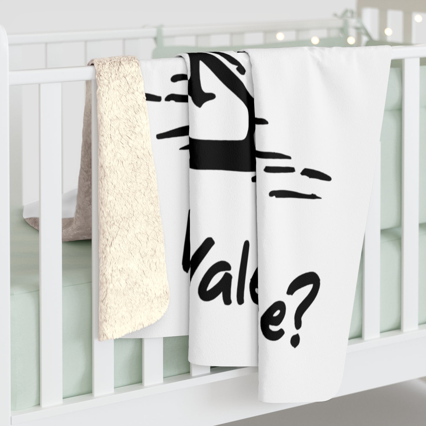Sherpa fleece blanket - be my valentine?