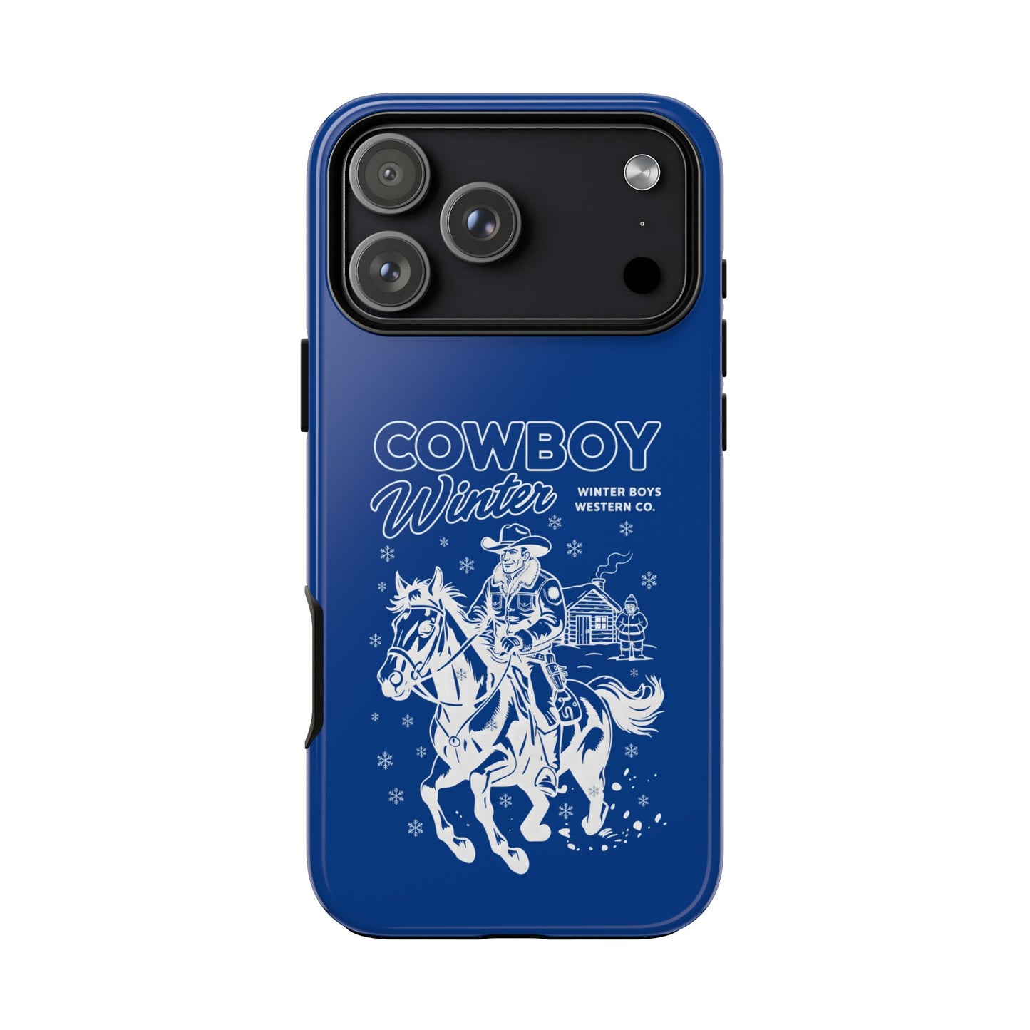 Though phone case - cowboy's Winter authentic
