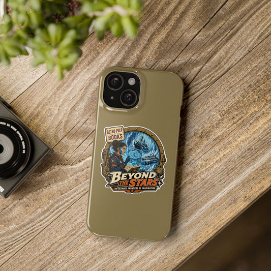How to style a dark academia and retro futurism sticker collection- iphone 15 and 16 slim case