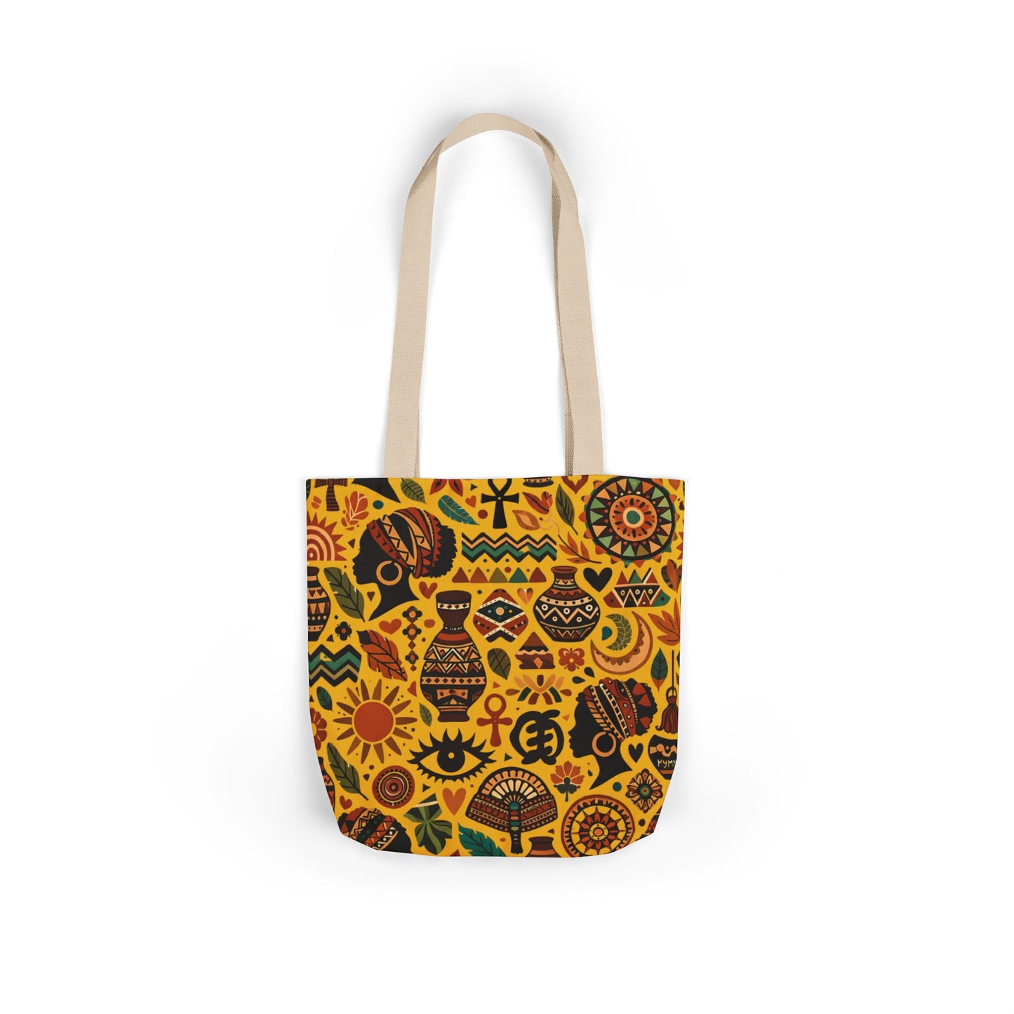 Tote bag - Boho Afrocentric Tribal Illustration Pattern