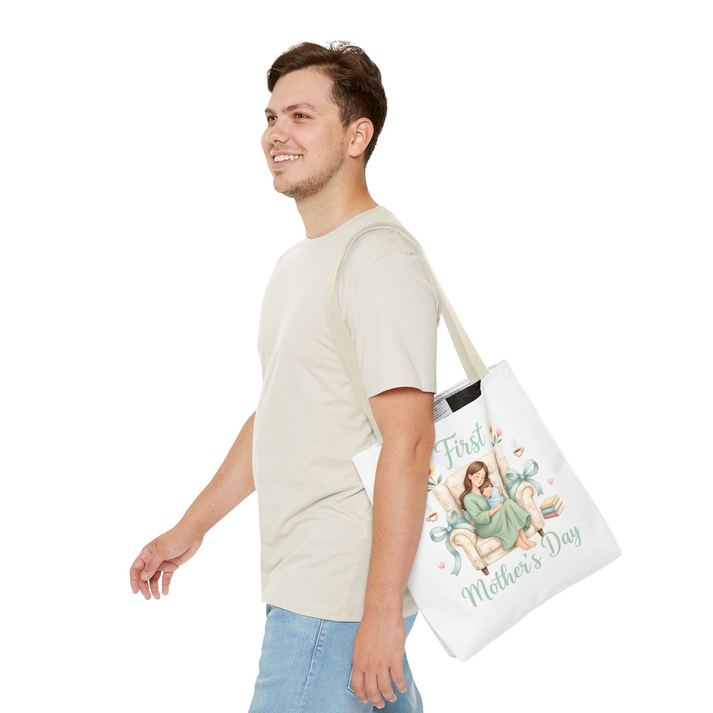 Tote bag - First Mother's Day Aesthetic Illustration