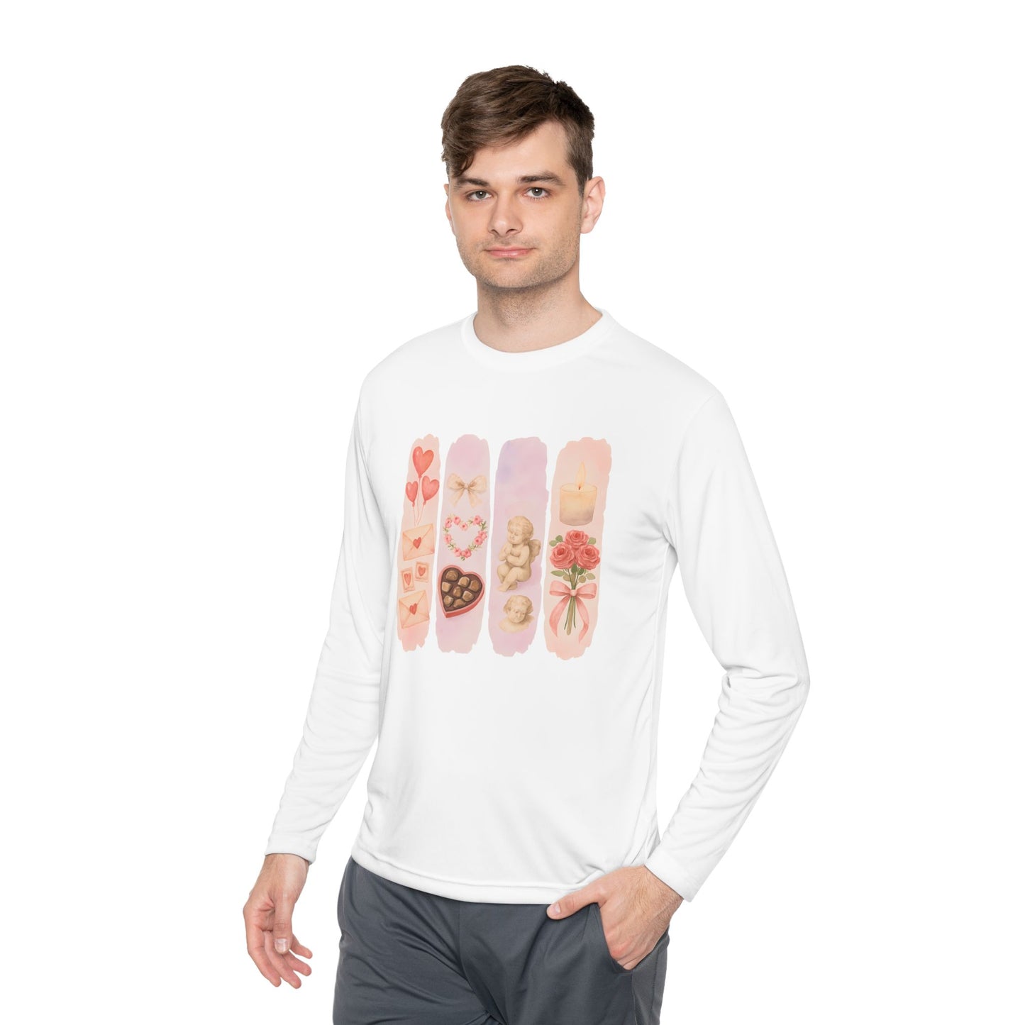 Long Sleeve Tee — valentine collage aesthetic