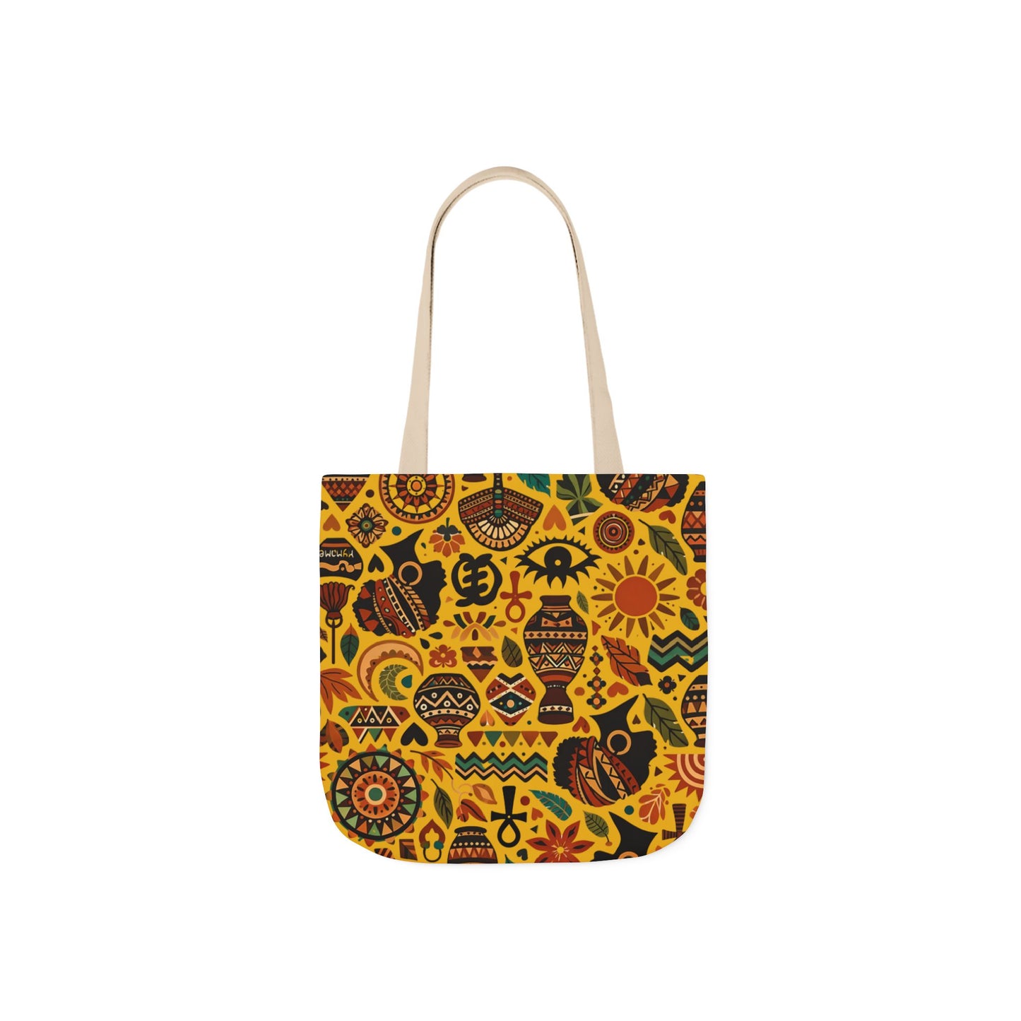 Tote bag - Boho Afrocentric Tribal Illustration Pattern