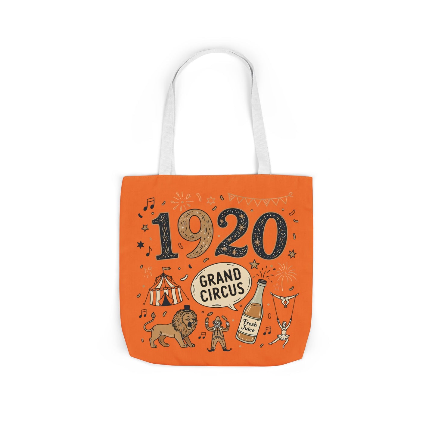 Tote Bag - Vintage 1920 Grand Circus Illustration