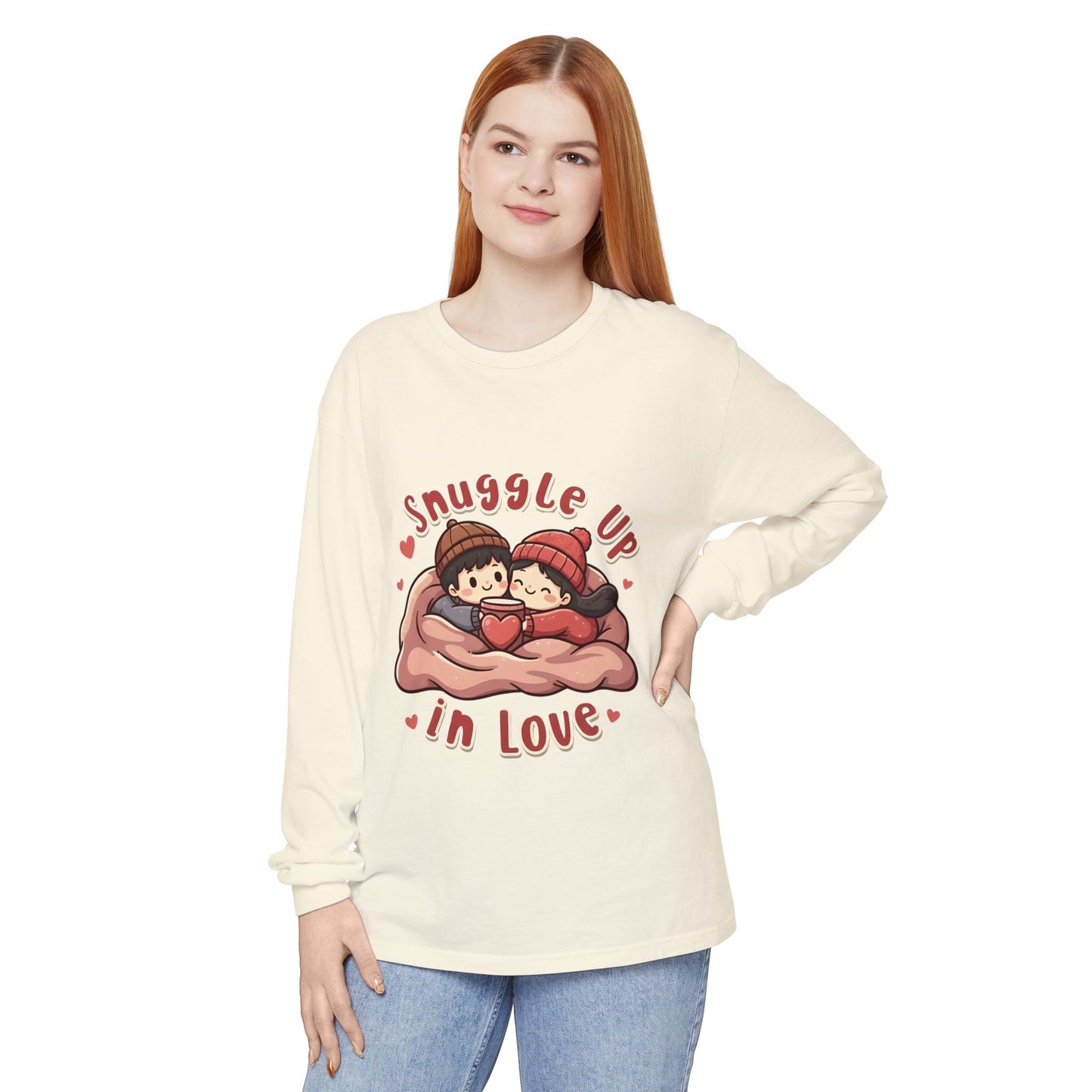 Long sleeves t-shirt - Valentine's snuggle