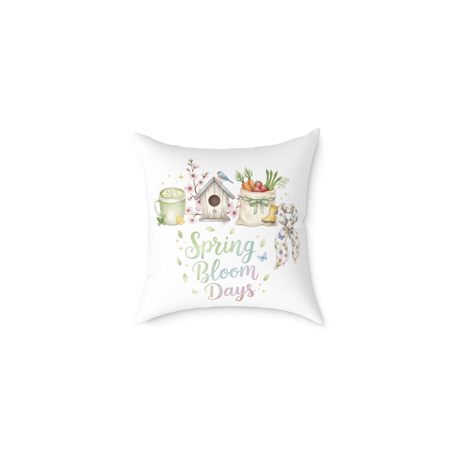 throw pillow - spring cottage aesthetics