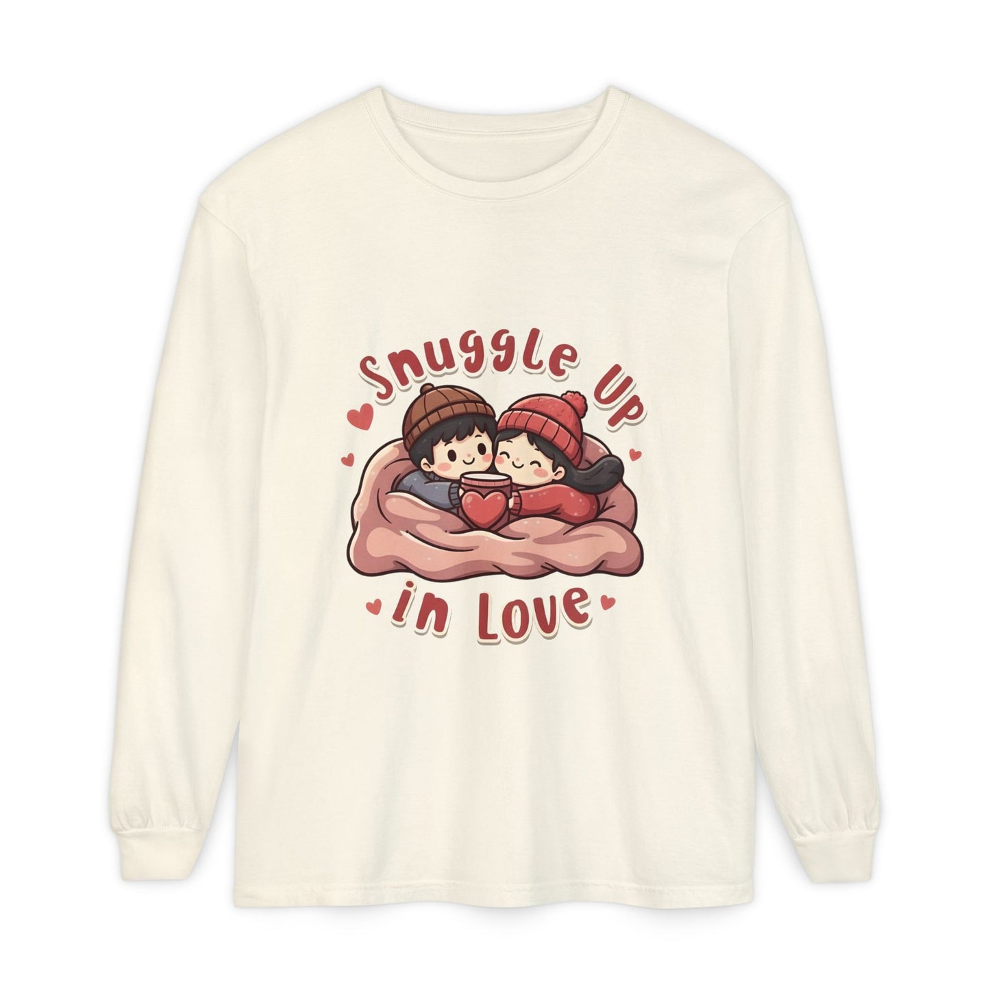 Long sleeves t-shirt - Valentine's snuggle