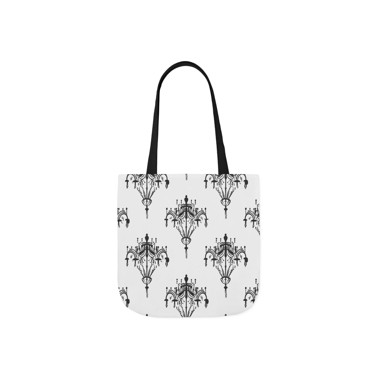 Tote bag - gothic chandeliers pattern
