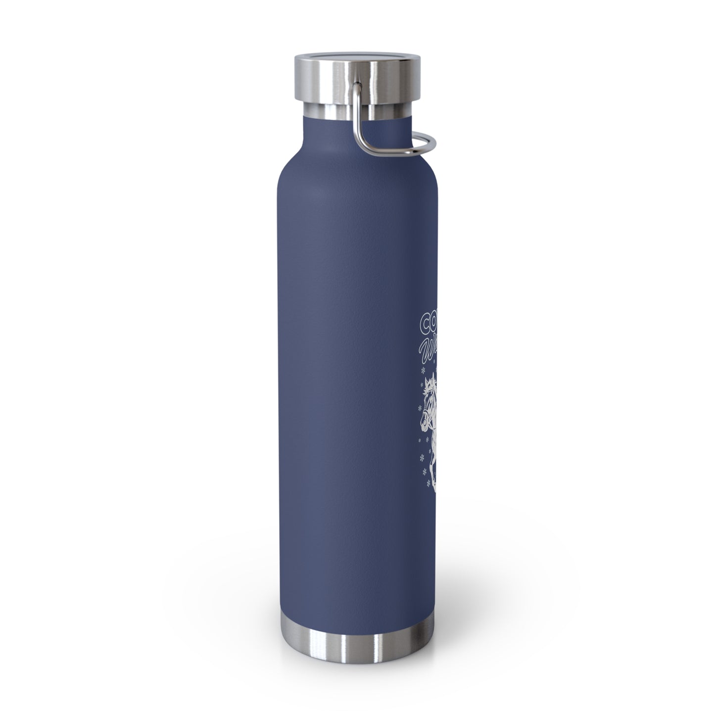 Vacuum insulated bottle - cowboy's Winter authentic