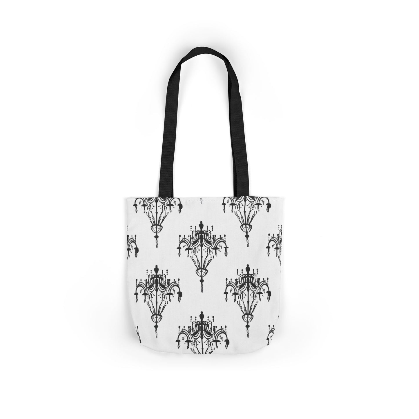 Tote bag - gothic chandeliers pattern