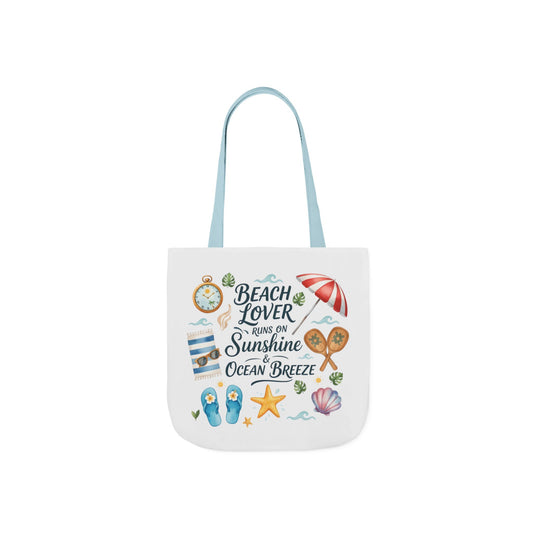 Tote bag - Watercolor Beach Lover Aesthetic Quote