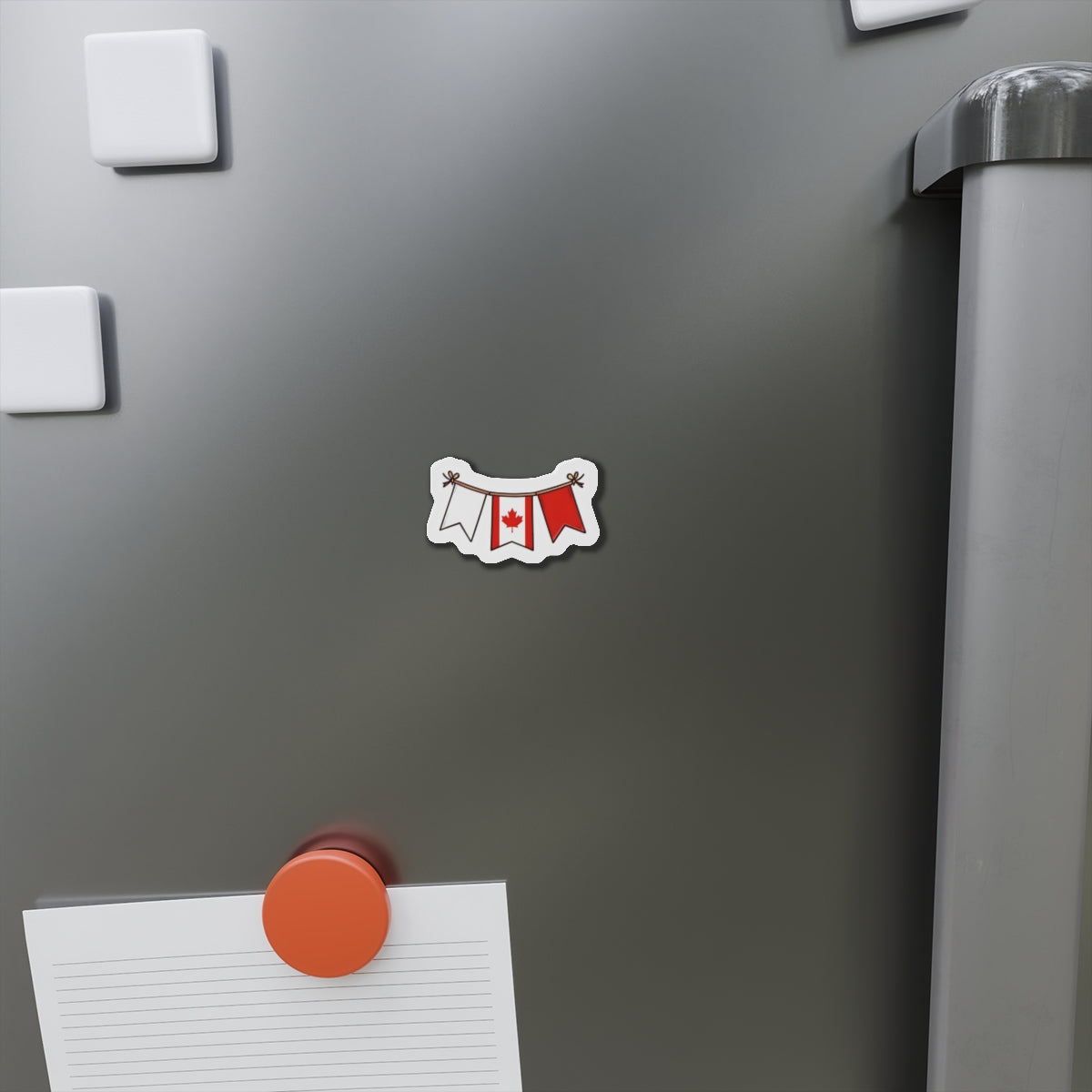 Diecut magnet - Canada festive flag