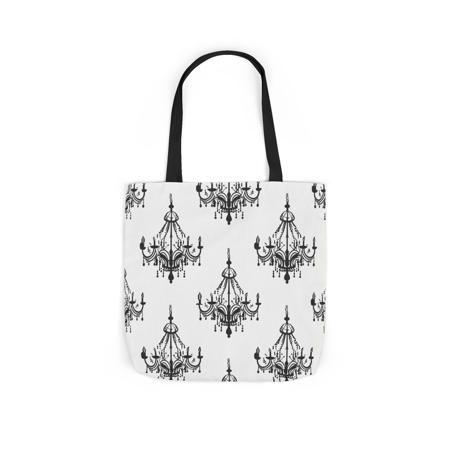 Tote bag - gothic chandeliers pattern