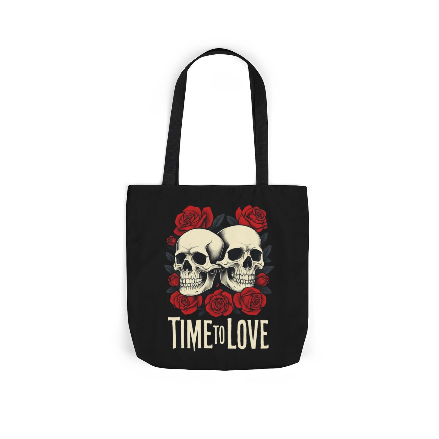 Tote Bag — gothic skull love couples