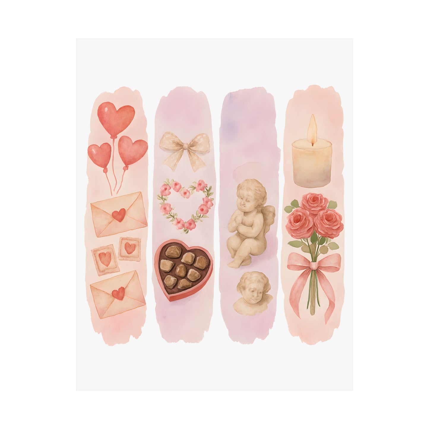 Poster - valentine collage aesthetic