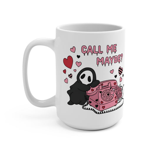 15 oz mug - call me
