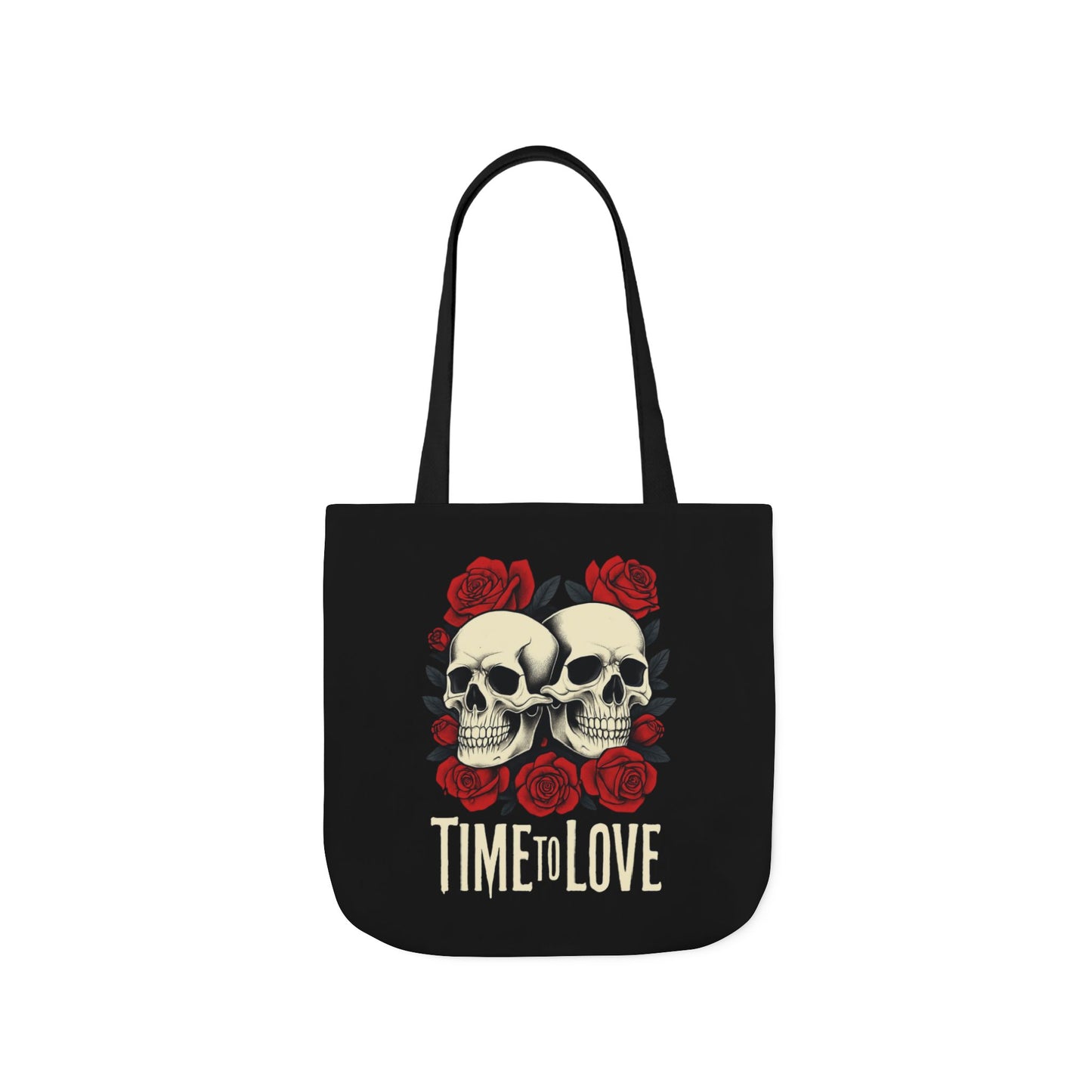 Tote Bag — gothic skull love couples